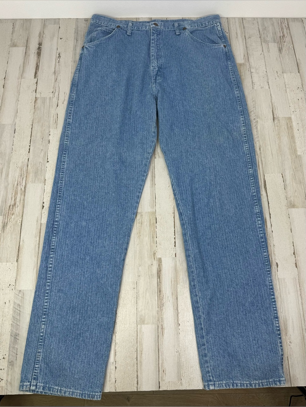 Wrangler George Strait Jeans Mens 40x36 Cowboy Cut Med Wash Work 22MW2HB